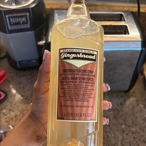 Starbucks Gingerbread Syrup - Golden Brown